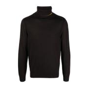 Højhalset Merinoulds Pullover