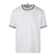 RWB Stribe Trim Bomuld T-Shirt