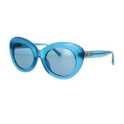 Linda Farrow Agnes Oversized Cat-Eye Solbriller