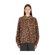 Leopard Print Uld Jumper