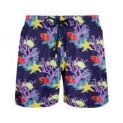 Marine Print Badeshorts