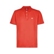 Stretch Pique Slim Fit Logo Polo