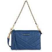 Soft Matelassè Petite Pochette i Blå