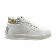 Bianca Sneakers med Logo Print - Størrelse 42