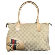 Pre-owned Canvas gucci-tasker