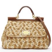 Pre-owned Rattan crossbody-tasker