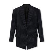 Oversize blazer i Glen-stil