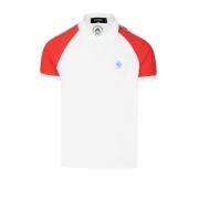 Leaf Tape Logo Polo Shirt