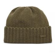 Olivengrøn Cashmere Beanie