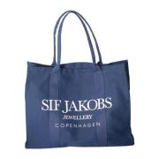 Blå Tote Bag