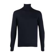 Blå Logo Sweater