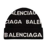 Beanie med logo