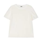 Ivory Rubin Bluse i Crepe