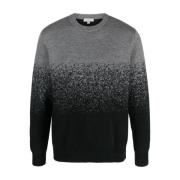 Italiensk Uld Crew-Neck Strik