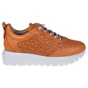 Orange Læder Urban Sneakers