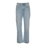 Klassiske Straight Cut Jeans Subtle Wash