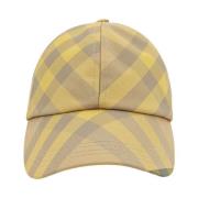 Check Print Nylon Hat