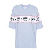 Blå T-shirts og Polos af Chiara Ferragni