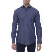 Jason Casual Skjorte, Fransk Krave, Slim Fit