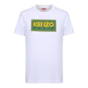 T-shirt med fedt logo print