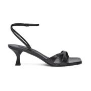 Geraldine Læder Sandal