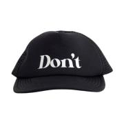 Sort Neopren og Mesh Snapback Cap