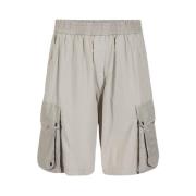 Logo Cargo Bermuda Shorts