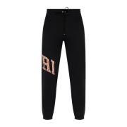 Bomuld Ribbet Snørelukning Sweatpants