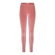 Velour Leggings - Rose