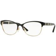 Black Pale Gold Eyewear Frames