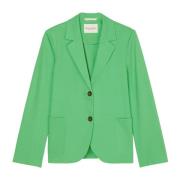 Almindelig jersey blazer