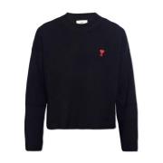 Sweater med logo