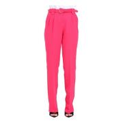 Fuchsia Cady Bistretch Buckle Bukser