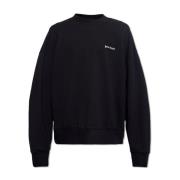 Sweatshirt med logo