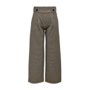 JDYGEGGO MIA LONG CHECK PANT JRS - 15242797