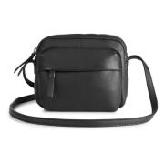 Elegant Læder Crossbody Taske