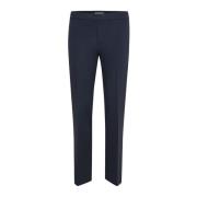 Straight-Leg Dark Navy Bukser