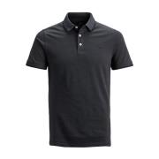 Casual Polo Shirt med V-hals