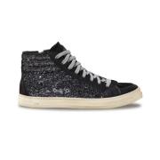 Sorte Glitter High Top Sneakers