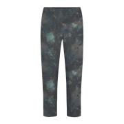 Laurie Patricia Pure Regular Crop Trousers Regular 100980 42049 Sea Bl...