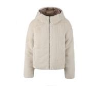 Beige BIFUR 07 Frakke