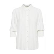 Cream Nolacr Shirt Bluser 10606063 Chalk