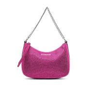 Dyb Fuchsia Chain Pouchette