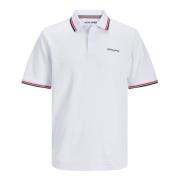 CAMPA Polo Shirt med Kontrast Striber