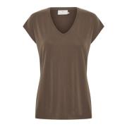 Kaffe Kalise T-Shirt Toppe amp; T-Shirts 10504040 Mustang