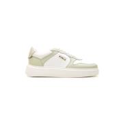 Hvide Lavtop Sporty Sneakers