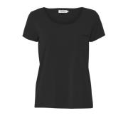 Soaked In Luxury Slcolumbine Tee Toppe & T-Shirts 30403959 Black