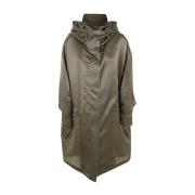 Luksus Silke Organdy Parka