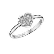 My Happy Hearts White Gold Diamond Ring