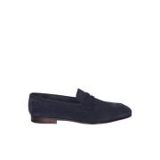 Suede Læder Loafer Almond Toe Slip-On